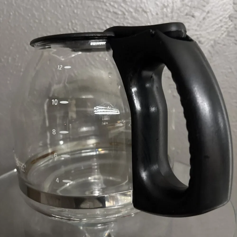 Mr Coffee 12-Cup Glass Replacement Decanter Carafe